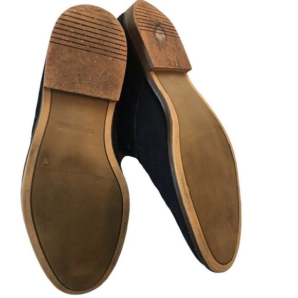 BEN SHERMAN Navy Blue Men Boots - Picture 8 of 8